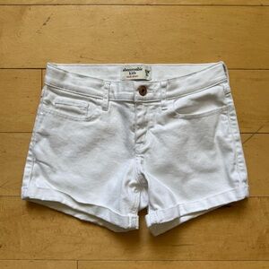 ABERCROMBIE KIDS Girls Midi Shorts, Sz 13/14, denim, jean, spring, summer, retro